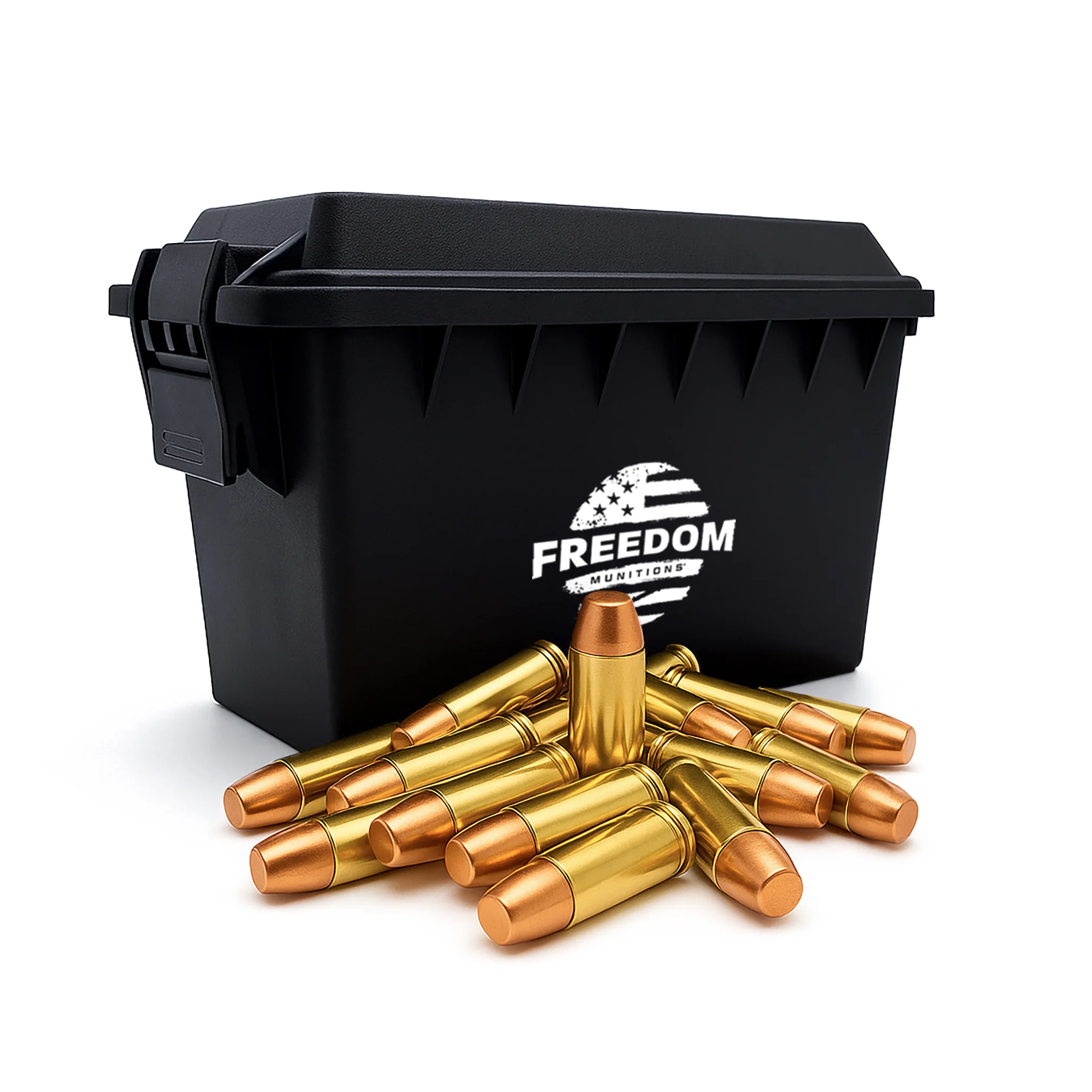 Bulk Freedom Munitions 40 Smith & Wesson Ammo- 180 Gr RNFP, 500 rounds, New