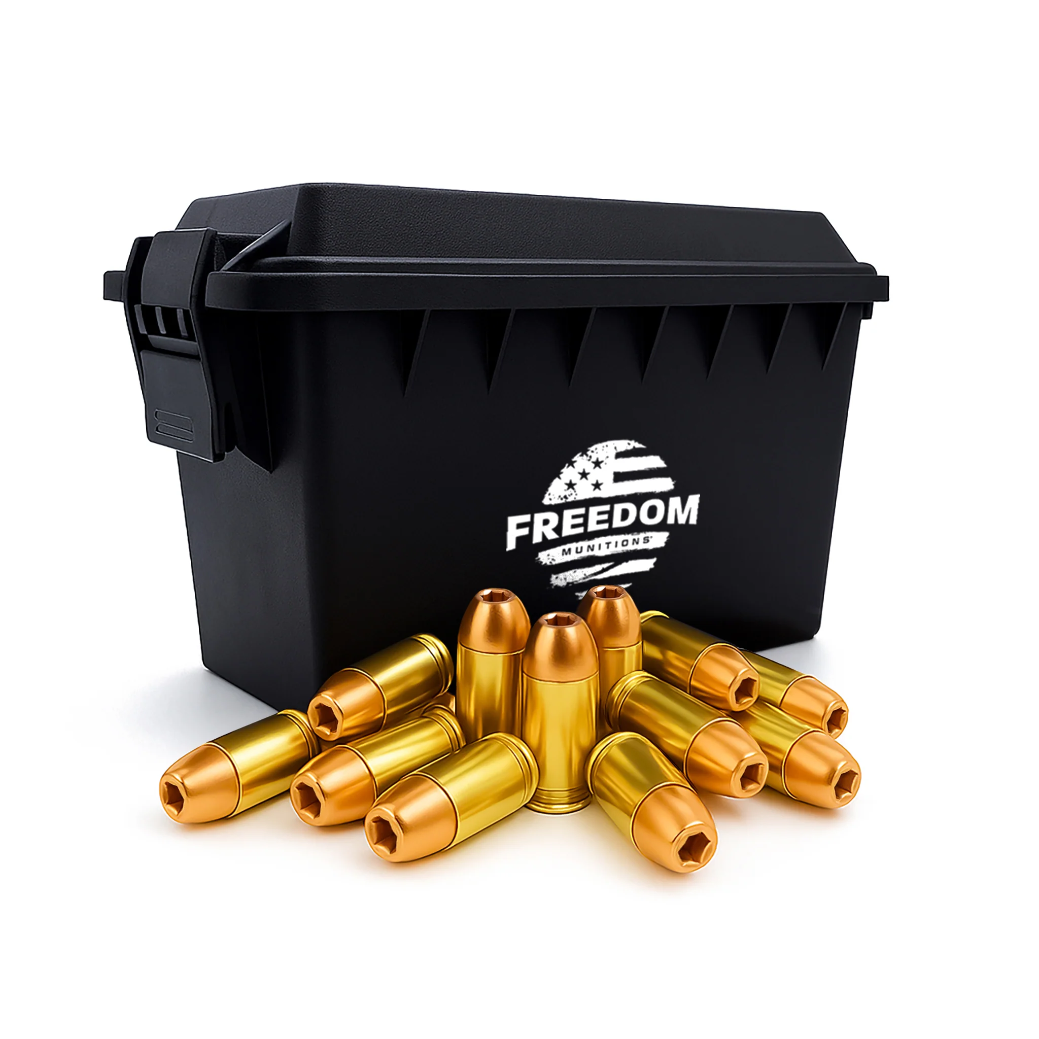 Bulk Freedom Munitions 45 ACP Ammo- 230 Gr Hollow Point (HP), 500 rounds, New