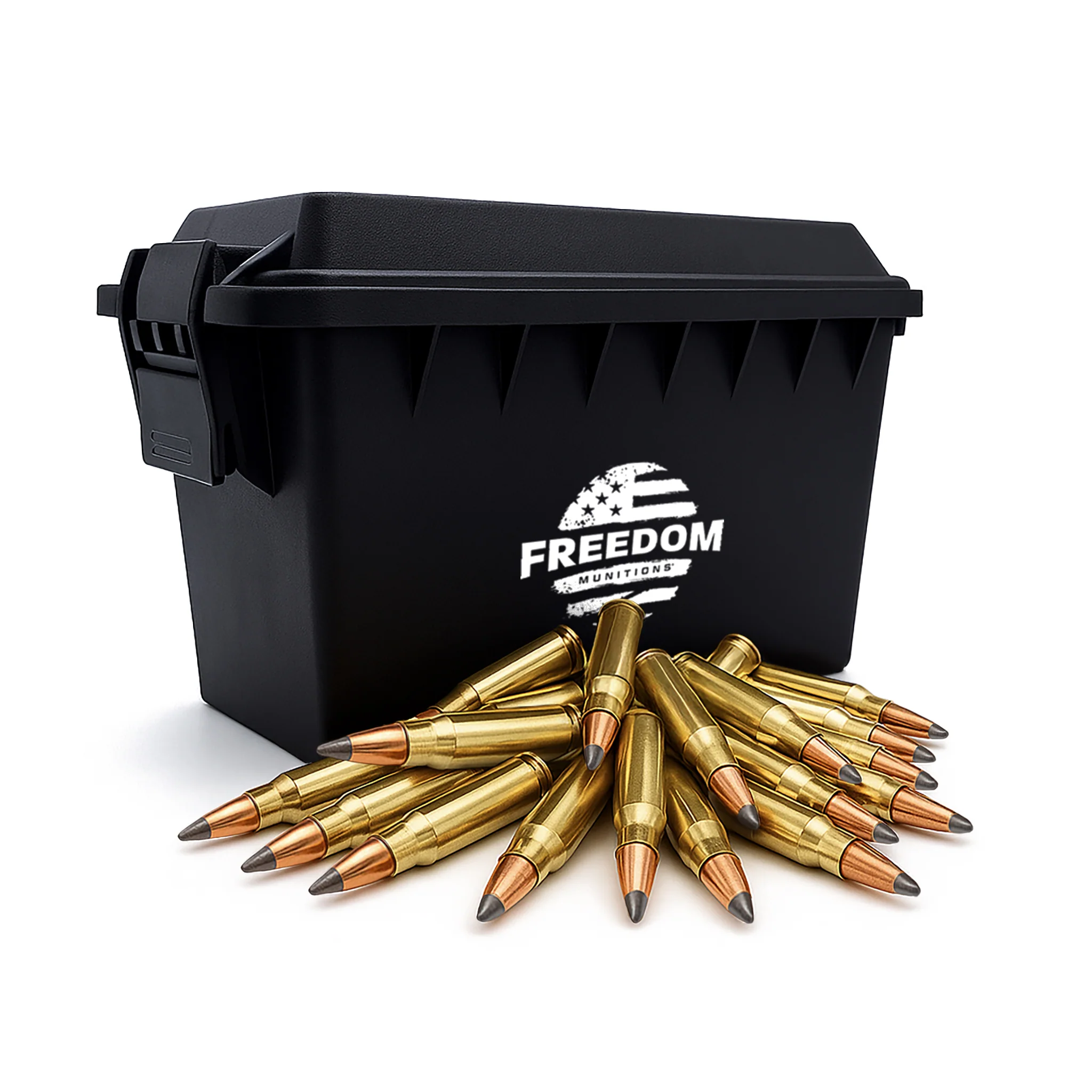 Bulk Freedom Munitions 223 Remington Ammo- 55 Gr Soft Point (SP), 500 rounds, New